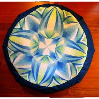Podsedák Meditační sedák Mandala modrý pohankový