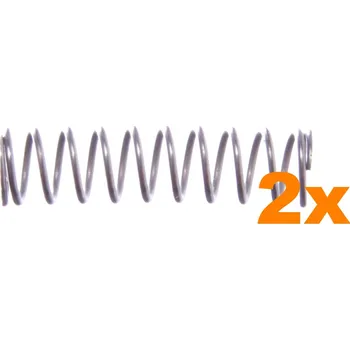 Pohon brány PD0169A00 pružina západky odblokování pohonu Nice ROBUS / RUN / ROAD / ROX, set 2ks