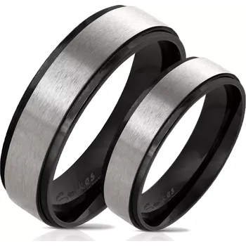 Prsten Snubní prsteny z chirurgické ocel R-M6055K