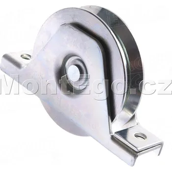 Pohon brány Cais WSV1228B2 kladka spodní pojezdová, dvouložisková, průměr 118 mm