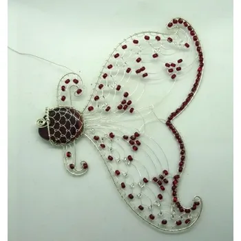 Závěsná dekorace drátkovaná ryba Býčí oko