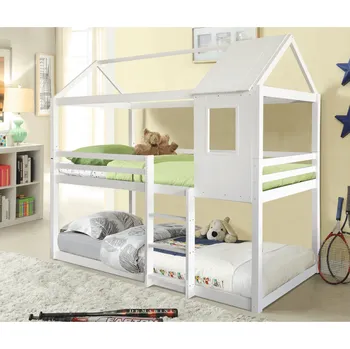 Postel Max-i Montessori patrová postel, bílá, 90x200, Atrisa