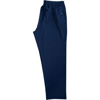 n-feel Pánské bavlněné tepláky Big Forever - QNHT188.2 Barva: Modrá, Velikost: 7XL