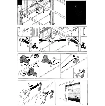 Pohon brány Nouzové odblokování pohonu vrat s klíčem, Sommer 80103