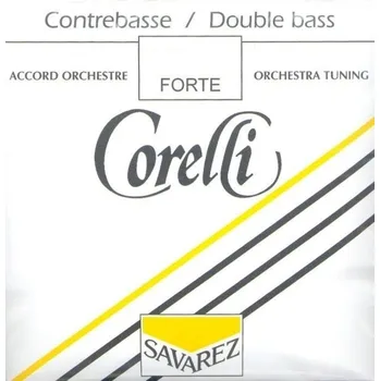 Struna pro kytaru a smyčcový nástroj Corelli Struny pro kontrabas Orchestrální laděníExtra silné 382TX 31601