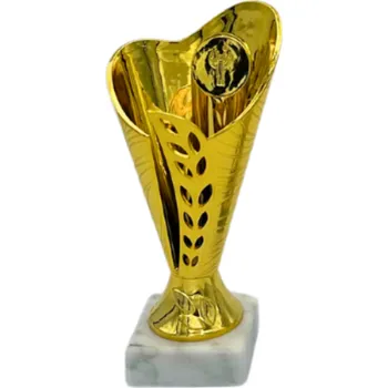 Sportovní pohár Ekonom NJE0037A Výška poháru: 17 cm, Barva: Zlatá