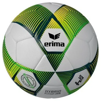 Fotbalový míč ERIMA HYBRID FUTSAL 24 FUTSALOVÝ MÍČ 310g. VEL. 4 - Zelená, Žlutá - velikost 4 uk