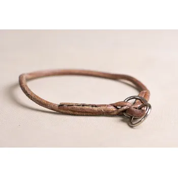 Obojek pro psa Sedlář Miluše Frolíková Obojek kulatá kůže - 8mm rozměry: šířka 8mm/délka 40cm