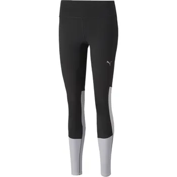 Dámské legíny Puma legíny RUN FAVORITE REG RISE –dámské - černé-levandulové Velikost: L