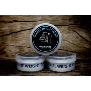 Čištění pro koně Páska pro zjištění hmotnosti koně