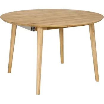 Jídelní stůl ST382 120 dřevěný kulatý jídelní stůl z dubu Drewmax (POUZE 1 ks vystavený na prodejně)