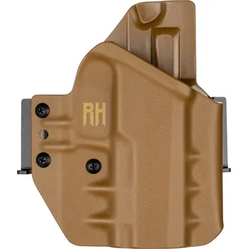 Příslušenství pro sportovní střelbu RH Holsters FROGY - SIG Sauer P320 Compact - vnější kydexové pouzdro - poloviční sweatguard - coyote hnědá Pouzdro je pro: Pravák