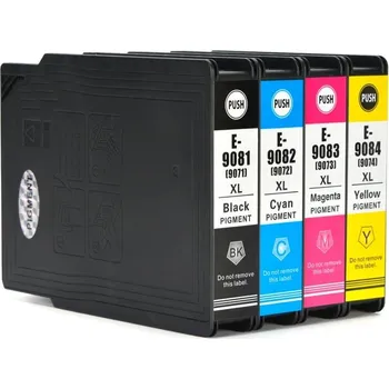 MULTIPACK EPSON T908 XL CMYK KOMPATIBILNÍ