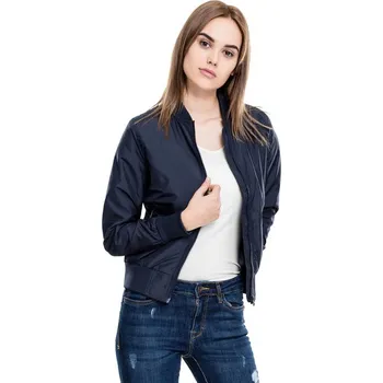 Dámský bomber Urban Classics dámská light bomber bunda, navy blue