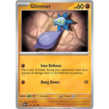 Karetní hra Pokémon TCG Glimmet 121/197