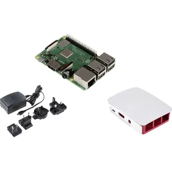 Elektronická stavebnice Raspberry Pi® Essentials Kit Raspberry Pi® 2 B 1 GB 4 x 0.9 GHz vč. napájecího zdroje, vč. pouzdra