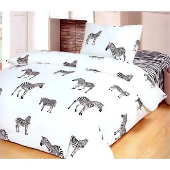 Povlečení Povlečení Francouzské 200 x 220cm Duo Zebra