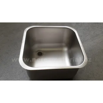 Nerezový dřez Nerez Dřez 500x500x250 Wst.Nr. 1.4301