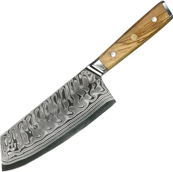 Kuchyňský nůž UG Grill Sekáček 18/33cm Damašková ocel 45/olivové dřevo