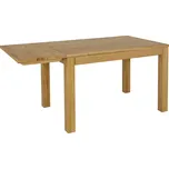 ST301 140+45 dřevěný rozkládací jídelní stůl z dubu Drewmax (Rozkládací jídelní stůl z dubového masivu)