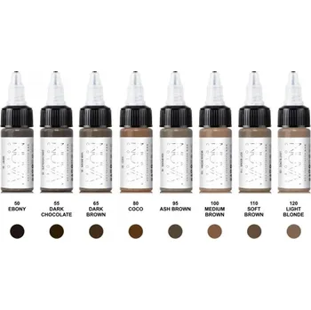 Kosmetická sada Nuva Colors - Eyebrow Collection Set 8 X 15ML