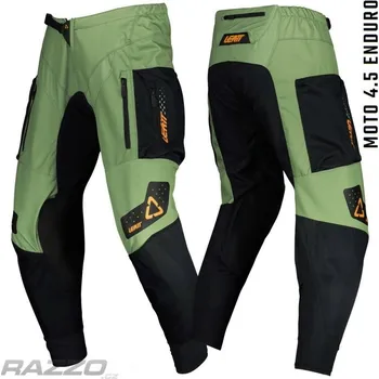 Moto kalhoty Enduro kalhoty LEATT Moto 4.5 Enduro Pant Cactus 2023 38