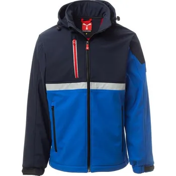 Pánská softshellová bunda PAYPER WISE softshellová bunda - Smoke 5XL