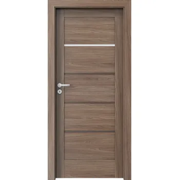 Interiérové dveře Porta Doors Interiérové dveře Verte Home G1 Dekor: ořech verona 2, Šířka - orientace: 80 cm - pravé