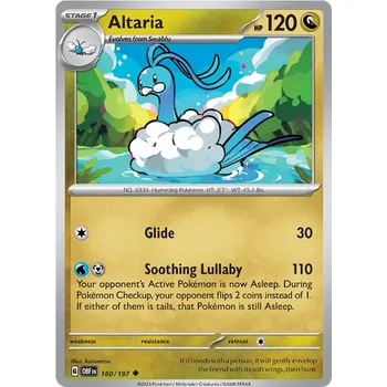 Sběratelská karetní hra Pokémon TCG Altaria 160/197