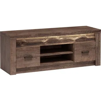 Nábytek Televizní stolek Nadia N9, Osvětlení: bez osvětlení, Barva: jasan tmavý MIRJAN 5902928479911