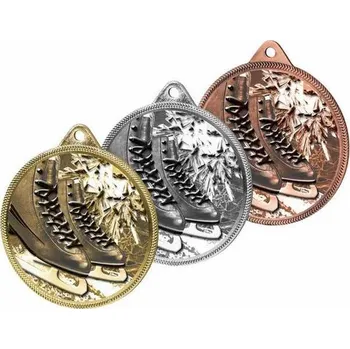 Poháry Bauer Kovová medaile MDLR001M35 | Bruslení