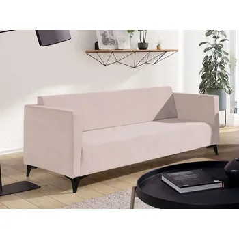 Nábytek Pohovka Denim 3, Potah: Solo 251, Barva nožiček:: lesk černý MIRJAN 5902928257816