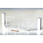 Cais Brána křídlová skládací set TWIN-DRIVE-6.0 - set pro výrobu skládací 2-křídlové brány, průjezd maximálně do 6 m Barva: zinek galvanický,