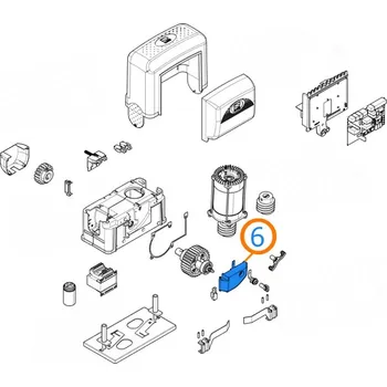 Pohon brány Came 119RIBK012 uvolňovací dvířka pro BK