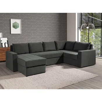 Nábytek Rohová rozkládací pohovka Verdek Maxi, Potah: Loca 21, Strana: levá MIRJAN 5903211072314