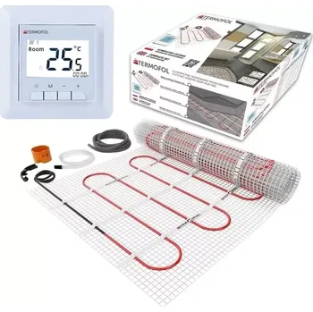 Topná rohož H5-Topná rohož (instalační set) 10m2 výkon 1500W (Rozměr 0,5 X 20m)