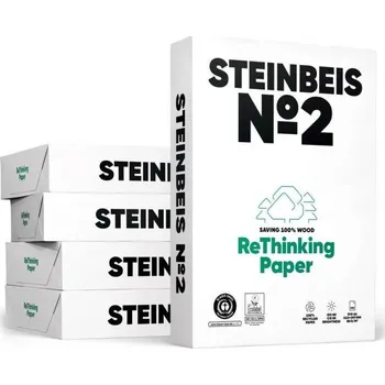 Papír pro tiskárny Papír Steinbeis No.2 A4, recyklovaný, 80g, 500archů (CIE 85)