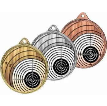 Poháry Bauer Kovová medaile MDLR001M50 | Střelba