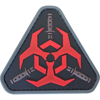 Nášivka WARAGOD Nášivka 3D Resident Evil Biohazard 7x6.3cm