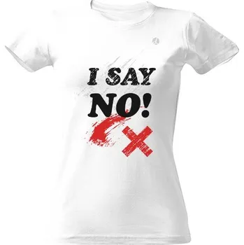 Dámské tričko Tričko s potiskem Říkám NE nesouhlasím dámské