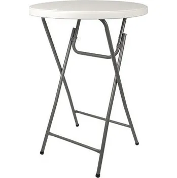 Zahradní stůl your brand Ohio cateringový barový stolek Ø 81 x 110 cm, bílý YOUR BRAND 720004