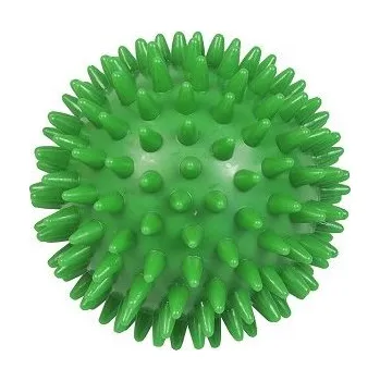 Masážní míček YATE Míček masážní ježek Igel Ball s bodlinkami 7.8 cm zelený