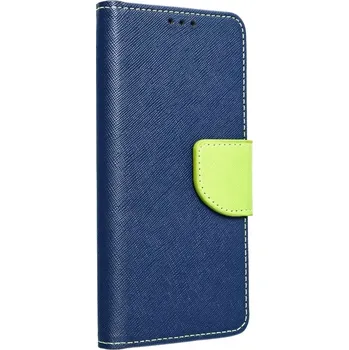 Pouzdro na mobilní telefon Flipové pouzdro Coolcase Fancy Book na mobil Xiaomi Redmi 10A - Modré (Flipové knížkové vyklápěcí pouzdro na mobilní telefon Xiaomi Redmi 10A Modré)