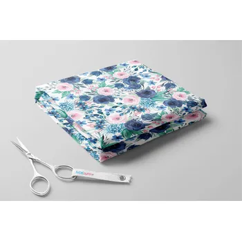 Softshell zimní, Modré a růžové květy