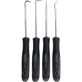 Páčidlo Sada montážních háčků na vytažení o-kroužků, 4 díly, Welzh (Welzh Werkzeug)