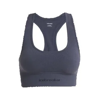 Podprsenka Icebreaker Merino Seamless Active Bra Women GRAPHITE šedá S