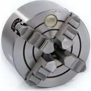 Příslušenstí k soustruhu Nezávislé soustružnické sklíčidlo K72 - 80 mm, 4 čelisti, DIN 6350 (TrueTech)