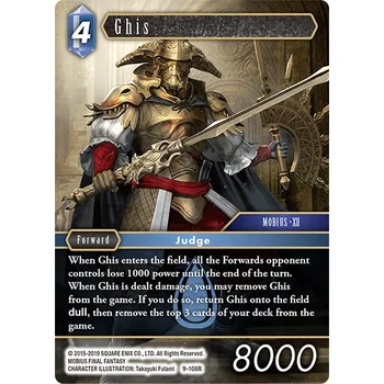 Sběratelská karetní hra Ghis 9-106R - Opus IX Typ karty: Standard