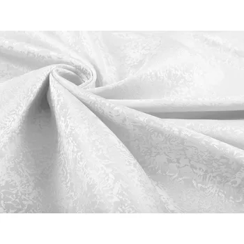 Teflonová látka na ubrusy TF-032 Venezia bílá - šířka 320 cm