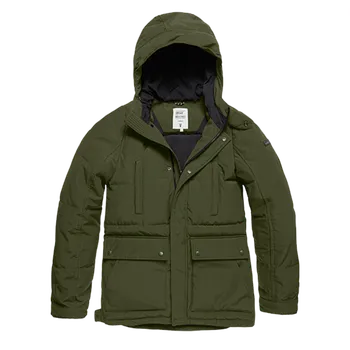 Pánská parka Vintage Industries Pánská bunda parka Milo, šedá